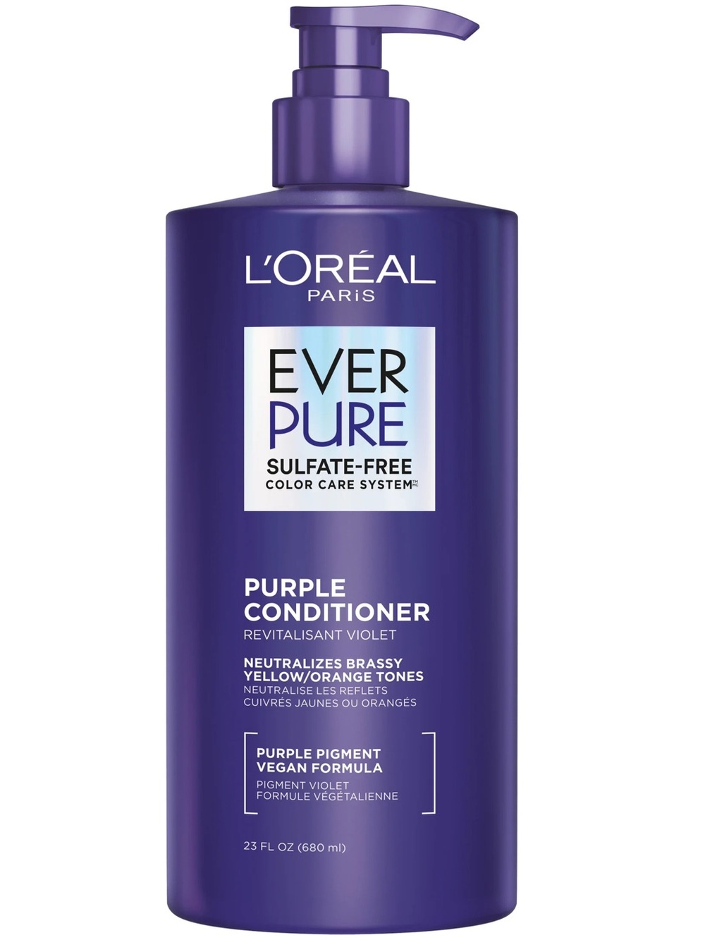 L’Oreal EverPure Sulfate-Free Purple Conditioner 23 fl oz